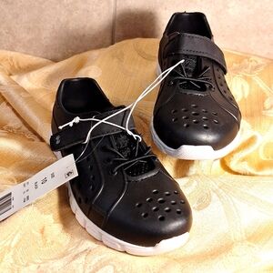 Surprize by Stride Right Boys Black Size 10 Shoes